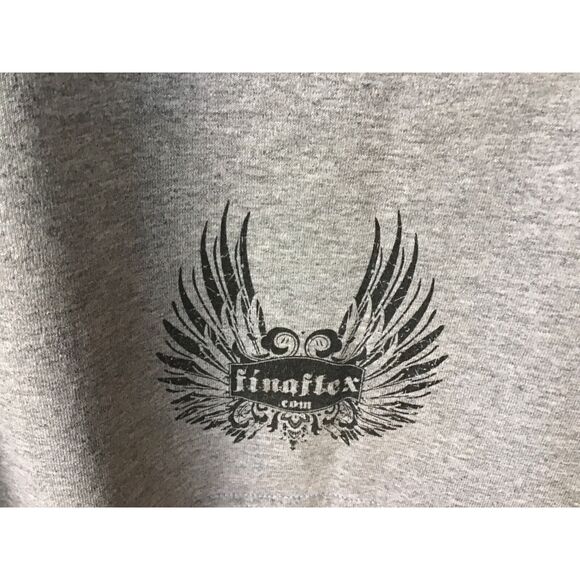 Finaflex Freak Tank Shirt Size XL  Gray Sleeveless Workout Casual Gym Exercise - Picture 5 of 5